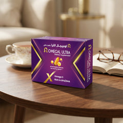 Omegal Ultra - Ultra-Purified DHA (60%) for Focus & Memory | 30 Capsules