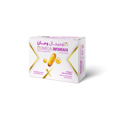 Omegal Woman - Omega 3 (60% Purified) with CoQ10 | 30 Capsules