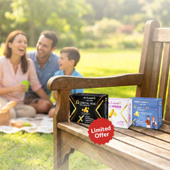 Happy Family Bundle — Omegal Man + Woman + Juniors | 20% Off + Free Shipping
